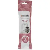 Brabantia 10x PerfectFit Vuilniszak met Trekbandsluiting Code V 3 Liter 20 zakken