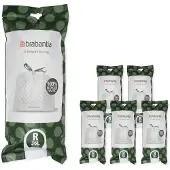 Brabantia 12x Perfectfit Vuilniszakken Code O 36 Liter 20 Zakken