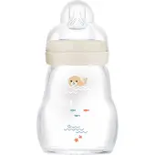 Mam - Feel Good Glass Bottle - Neutral - 170 ml