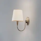 Opviq Wandlamp Pardo, dimbaar, messing / goud, Woon-/ Eetkamer, metaal, wandlamp