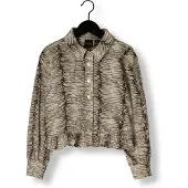 NIK&NIK Meisjes Jassen Lean Jacket - Creme - Maat 128