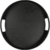 Sagaform Hanna dienblad rond Ø35 cm Zwart