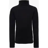 Mountain Peak kinder skipully met rollneck zwart maat 122/128