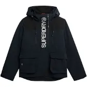 Superdry Functionele jas navy / zwart / wit