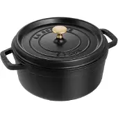 Staub Ronde Cocotte 30 cm - zwart 8,35 l