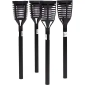 Benson Tuinlamp Fakkel Solar 4 Delig - 39 cm