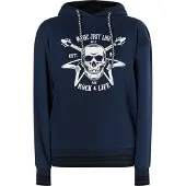 MyMo ROCKS Sweatshirt 'Blonda' marine / wit
