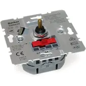 Berker dimmer 20 - 500W - inbouw wanddimmer voor 230V gloeilamp en halogeenlamp - stopcontact draaidimmer nr. 286610