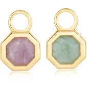 Ania Haie AH EC055-02G Pop Charms Dames Hanger - Sieraad - Zilver - Goudkleurig - 925 Zilver - 9 mm breed - 14 mm lang