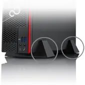 Fujitsu S26361-F2542-L203 computerbehuizing onderdelen Voet