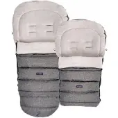 Zaffiro iGrow Baby Slaapzak Kinderwagen & Autostoel 5-in-1 met Pluche