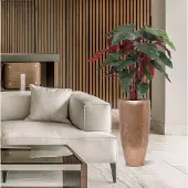 Maxifleur Kunstplanten Philodendron XL kunstplant Deluxe 120cm Burgundy