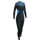 Seland Artic Ii 4.3 Mm Dames Wetsuit Van Neopreen Met Lange Mouwen En Rits Op De Borst