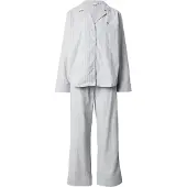Tommy Hilfiger Underwear Pyjama grijs / wit