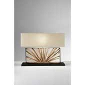 LUCE Design Tafellamp Ethernal, zwart, Woon-/ Eetkamer, metaal, Tafellamp