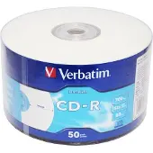 Verbatim 50x CD-R - CD-R - 700 MB - 52x schrijfsnelheid - (50 pc(s))