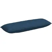 vidaXL Rugkussen Blauw 200 x 19 x 50 cm Stof