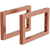 Guido Gusto Ophangbeugel 48x15x2 cm copper set van 2 stuks