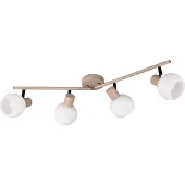 TRIO Plafondlamp Boba 4-lichts beige