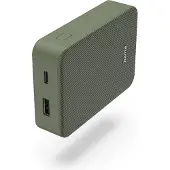 Hama Powerbank - Color - 10000mAh - 15W - 1x USB-C, 1x USB-A - Groen