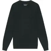 Lyle & Scott Trui 'Tonal Eagle' zwart
