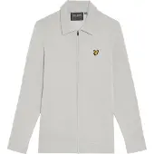 Lyle & Scott Gebreid vest lichtgrijs