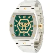 Philipp Plein Watches Analoog horloge goud / smaragd / zilver