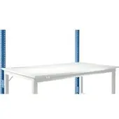 Manuflex Opbouwframe, laag, Basistafel SPECIAAL werktafel-/werkbank UNIVERSAL/PROFI, briljantblauw