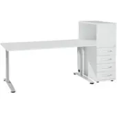 Schäfer Shop bureaumeubelset LOGIN 2-delig, bureau B 1600 mm