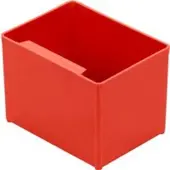 Ssi Inzetbak EK 752, rood, PP, 20 stuks