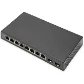 Digitus DN-80067, Gigabit switch voor op het bureau, 8 poorten + 2 Gigabit SFP poorten