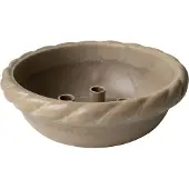 DBKD Twine bord kandelaar Ø30 cm Beige