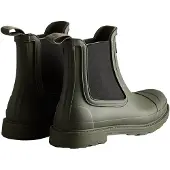Hunter Commando Heren Regenlaarzen Donker Olijf Van Rubber