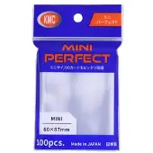 Kmc - Small Sleeves - Mini Perfect Size 100 stuks (60x87mm)