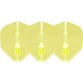 L-Style Fantom EZ L3 Shape Neon Yellow - Dart Flights