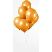 Partyxplosion Latex ballonnen oranje 12 inch 25 stuks.