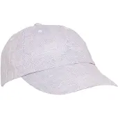Tresanti Baseball cap Calso with herringbone Blauw heren