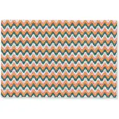 MuchoWow Deurmat 60x40 cm - Droogloopmat Retro - Disco - Golven - Kleur - Mat voor binnen - Schoonloopmat - Deurmatten met print - Inloopmat