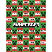 Minecraft Fleece Deken TNT - 130 x 170 cm - Polyester