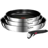 Tefal Ingenio Emotion L8974S45 Set van 3 pannen 22/24/28 cm + afneembare handgreep - Inductie