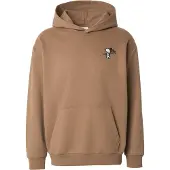s.Oliver Sweatshirt bruin / wit