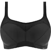Freya High-octane Voorgevormde Sport BH met beugel - Black - 85D