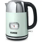 Muse MS-020 AG Draadloze elektrische waterkoker, 1,7 liter, mint groen