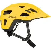 Summit Fietshelm - met LED verlichting - Verstelbaar 55-59 cm- Geel