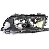 VAN WEZEL KOPLAMP LINKS ZWART tot 8/'02 inclusief stelmotor 0646965 Van Wezel voor o.a. BMW