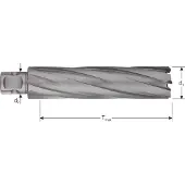 Rotec HM Kernboor HARD-LINE, universeel 19, ø38x110 - 5460383