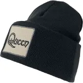 Queen Beanie - Amplified Collection - Patch Beanie - zwart - Maat Standard