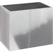 vidaXL Plantenbak Gegevens staal 50 x 32 x 40 cm Gegevens staal