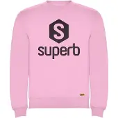 Superb Hexawhite 6020 langärmliges Herren-Sweatshirt mit Rundhalsausschnitt