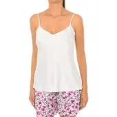 Dim Lovable L07WV dames-T-shirt met dunne satijnen riem